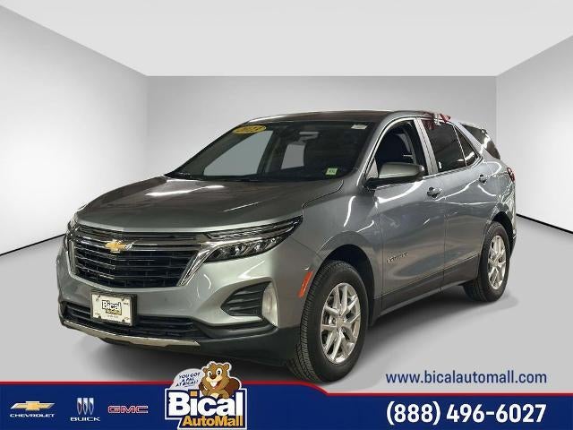 2023 Chevrolet Equinox LT in Sterling Gray Metallic — front three-quarter view