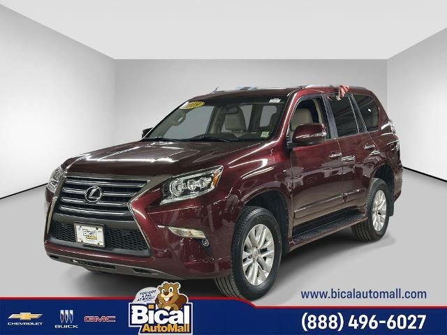 2019 Lexus GX 460 Premium in Red — front three-quarter view